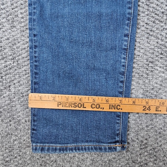 RevTown Automatic Blue Jeans Mens 34 X 30 Relaxed Straight Stretch Denim - Picture 4 of 7